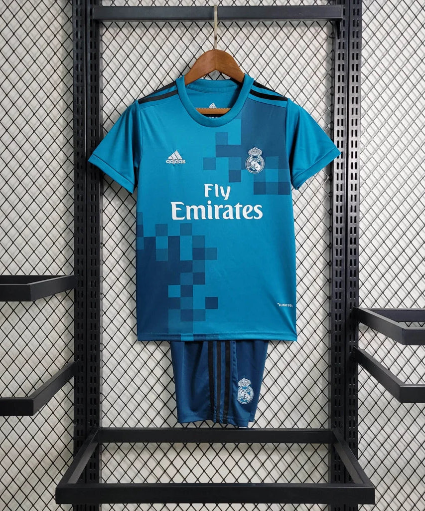 Real Madrid 17/18 Drittes Auswärtstrikot Kinder