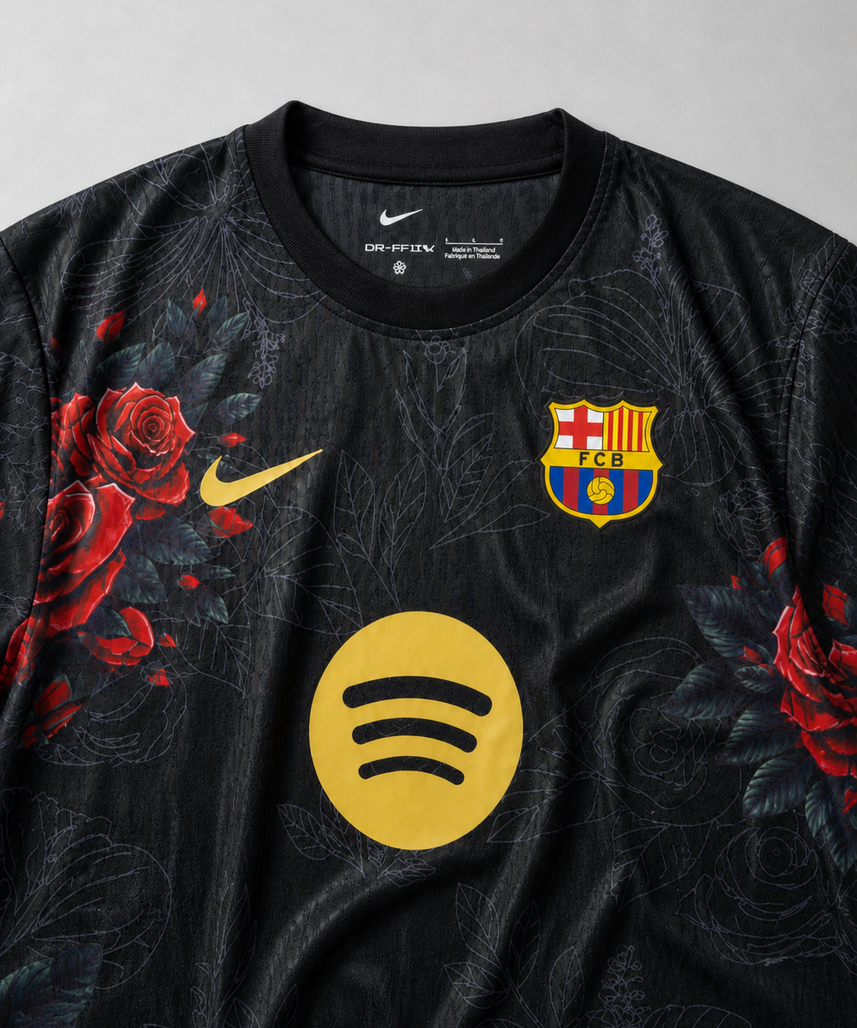 FC Barcelona " FLOWERS " Special Jersey