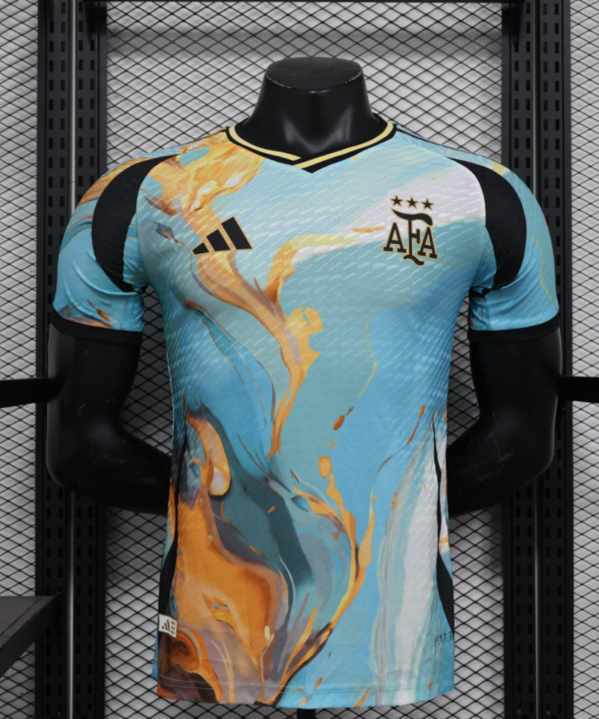 Argentinien „Goldene Gezeiten“ Spezialtrikot