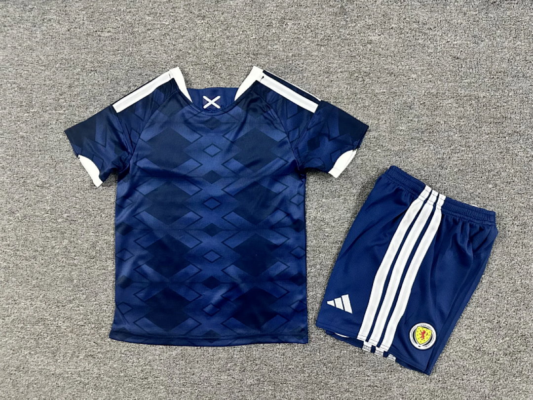 Kids Scotland 2026 World cup Home Kit