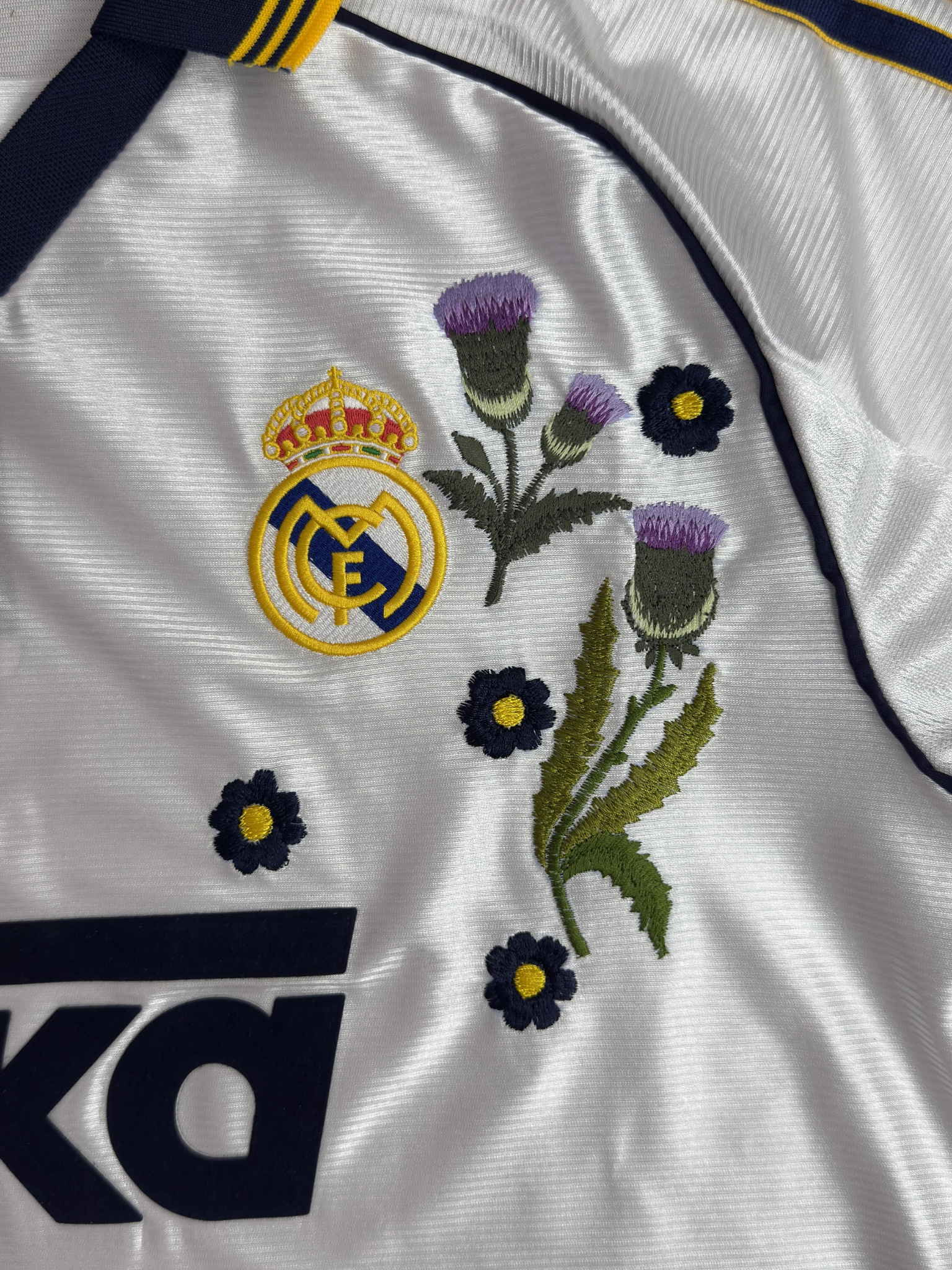 Koszulka Real Madrid z haftem 1999/2000