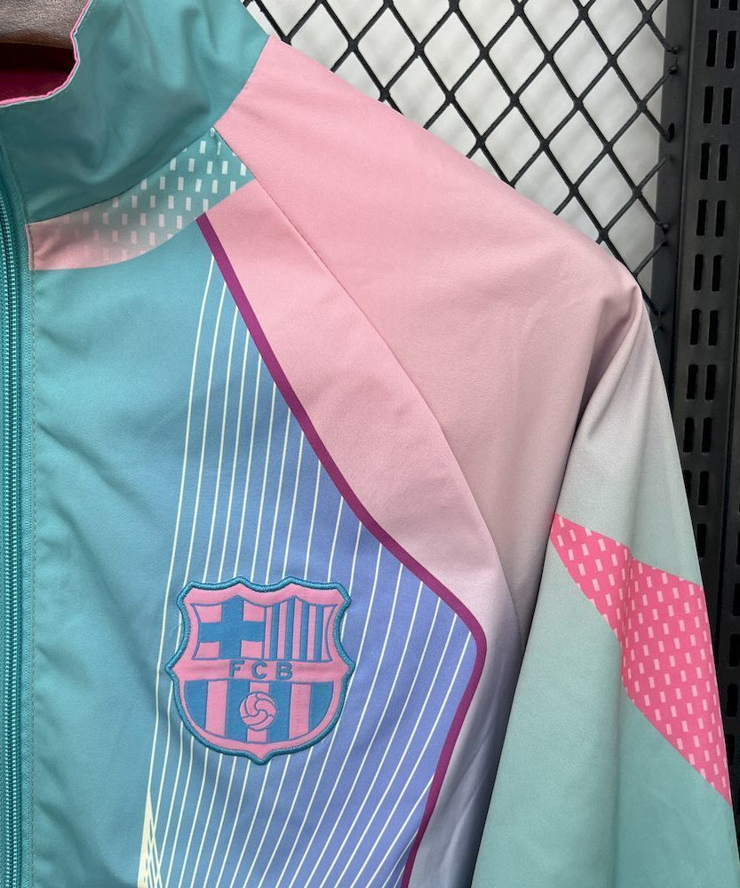 FC Barcelona 25-26 Windbreaker Wendejacke