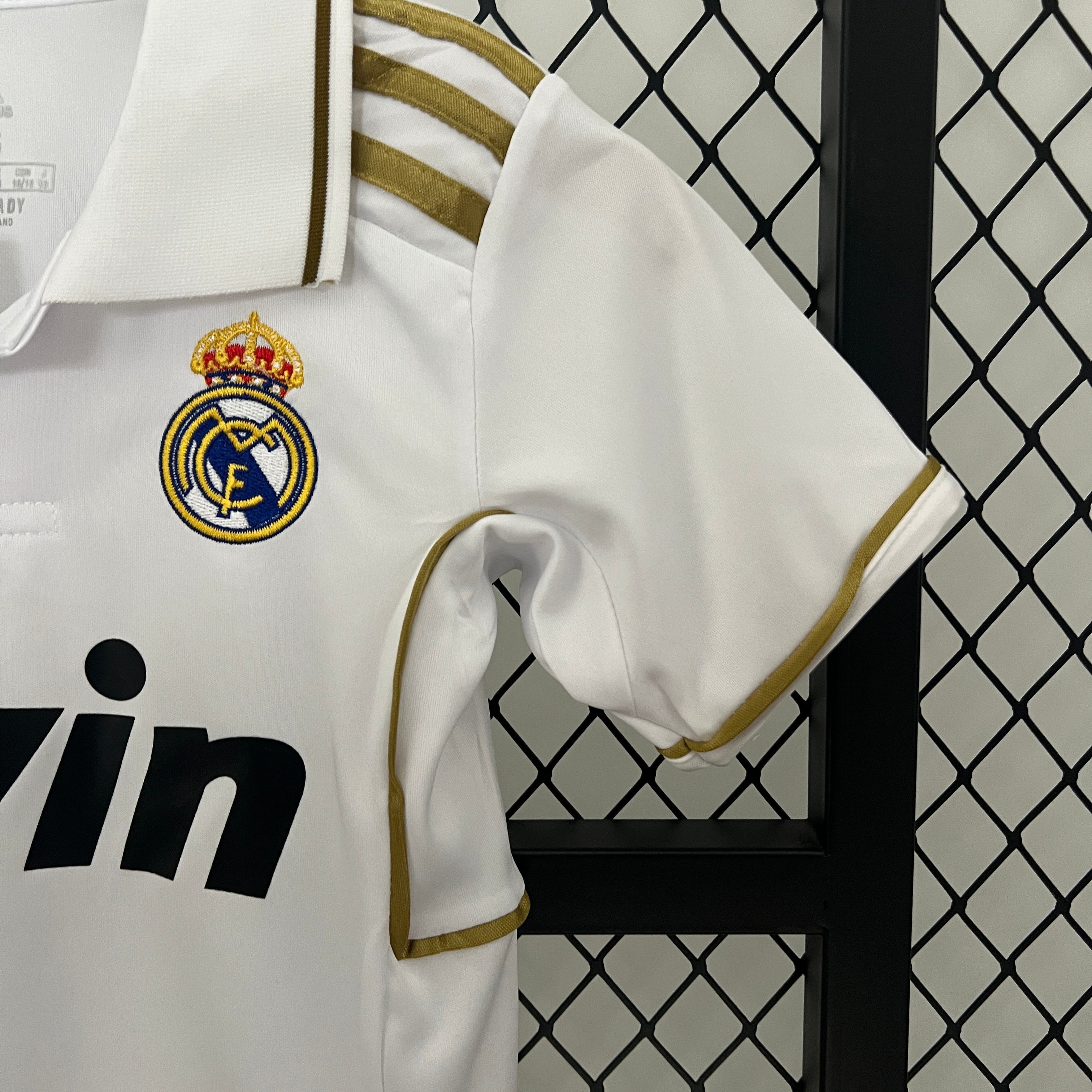 Camiseta de local Real Madrid 11/12 para niños