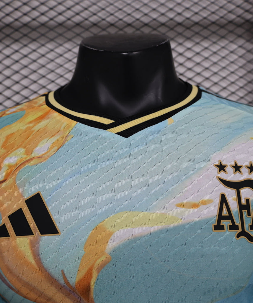 Argentinien „Goldene Gezeiten“ Spezialtrikot
