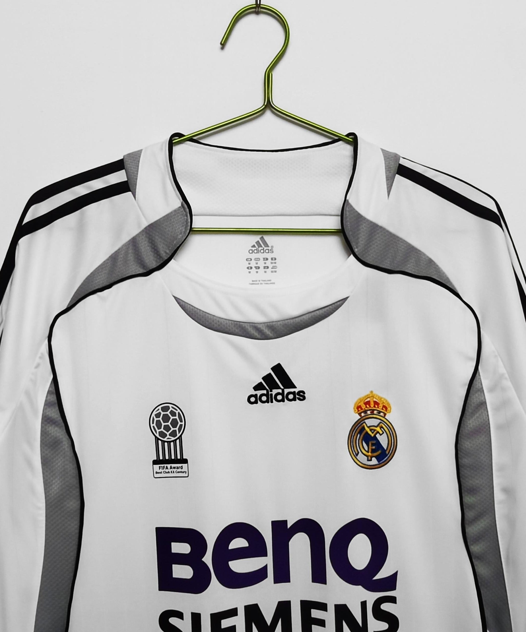 Real Madrid 2006-2007 Maillot Domicile Manches Longues