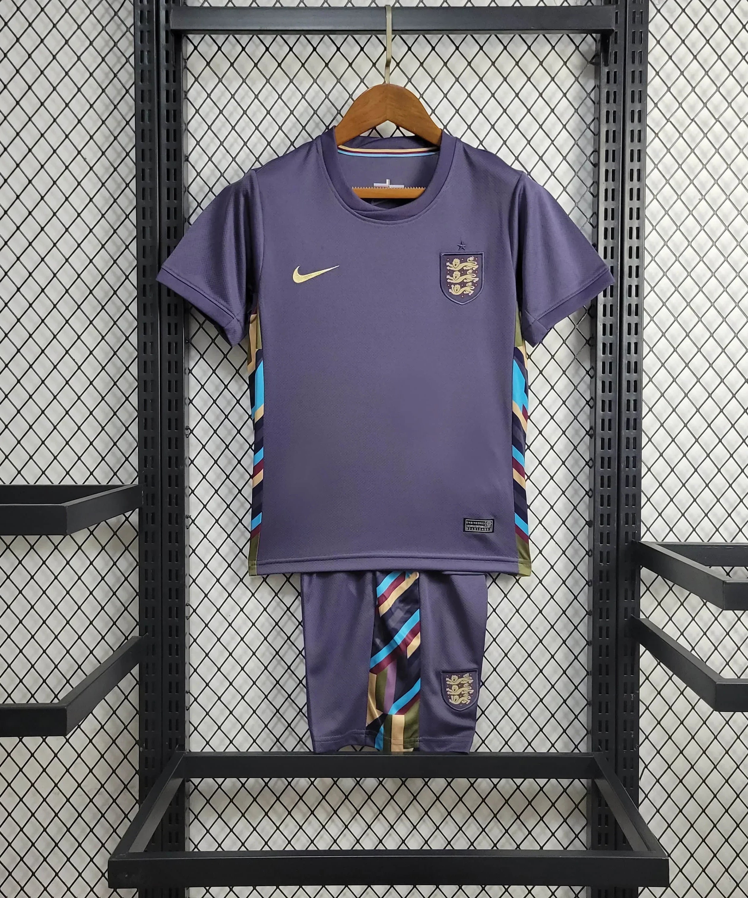 England 2024 Auswärtstrikot Kinder