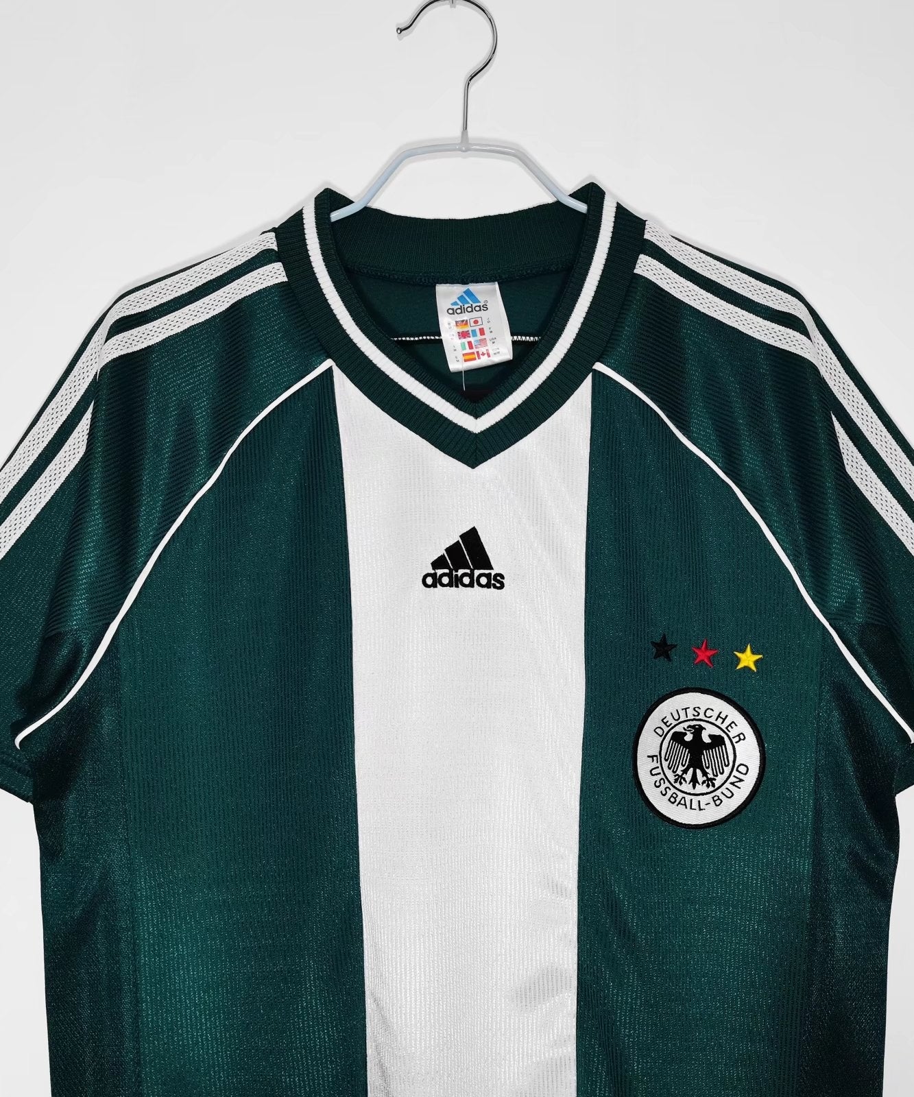 Uniforme Retro de Visitante Alemania 1998-1999