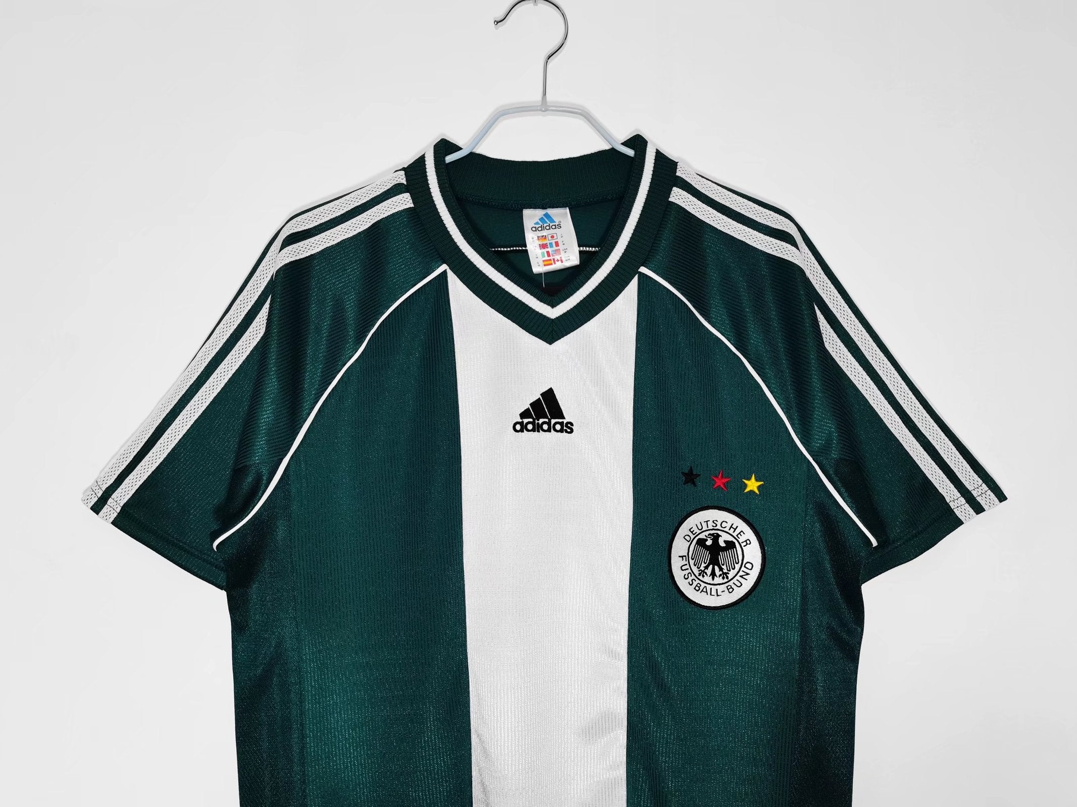 Uniforme Retro de Visitante Alemania 1998-1999