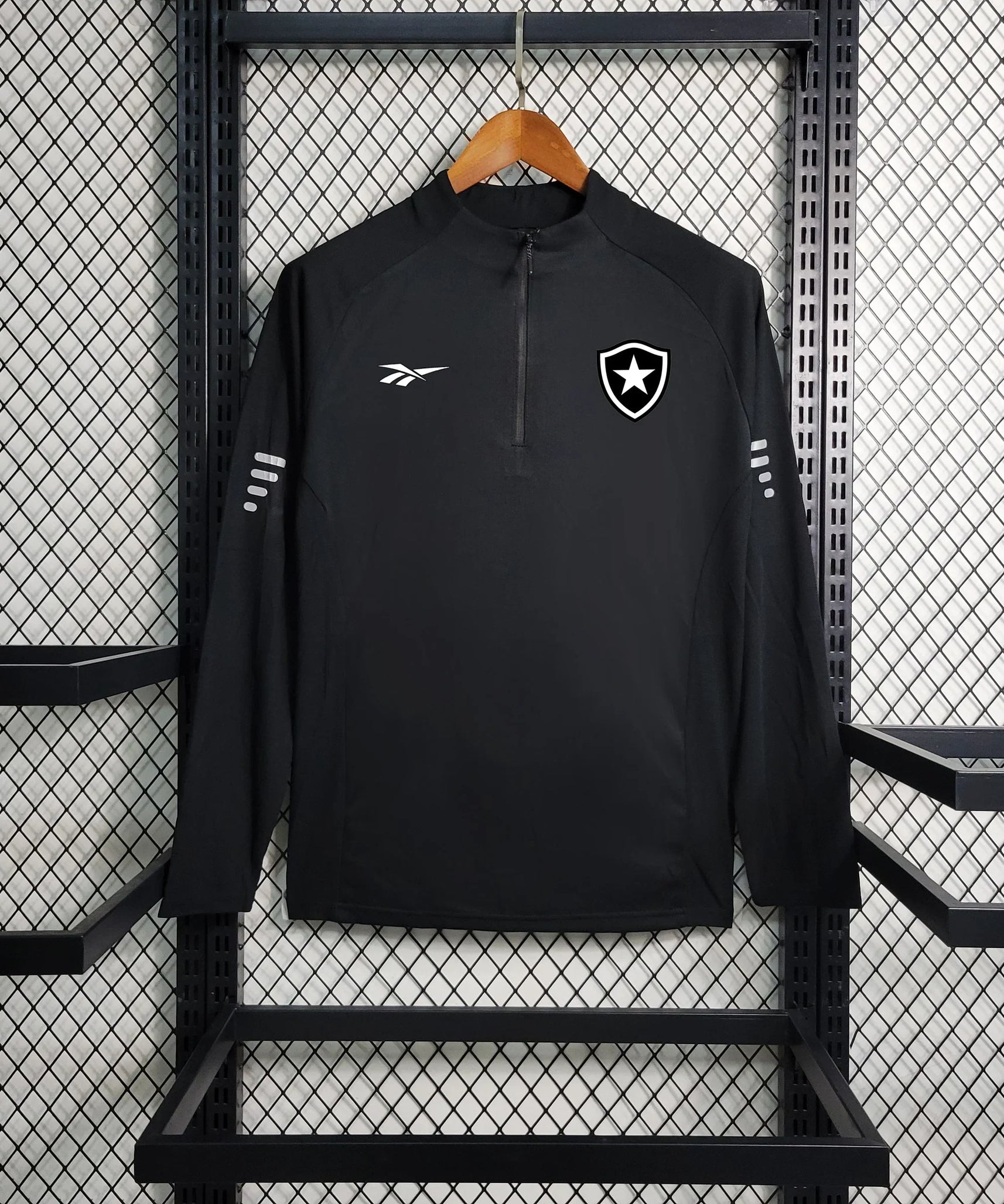 Botafogo Schwarze Windjacke 23/24