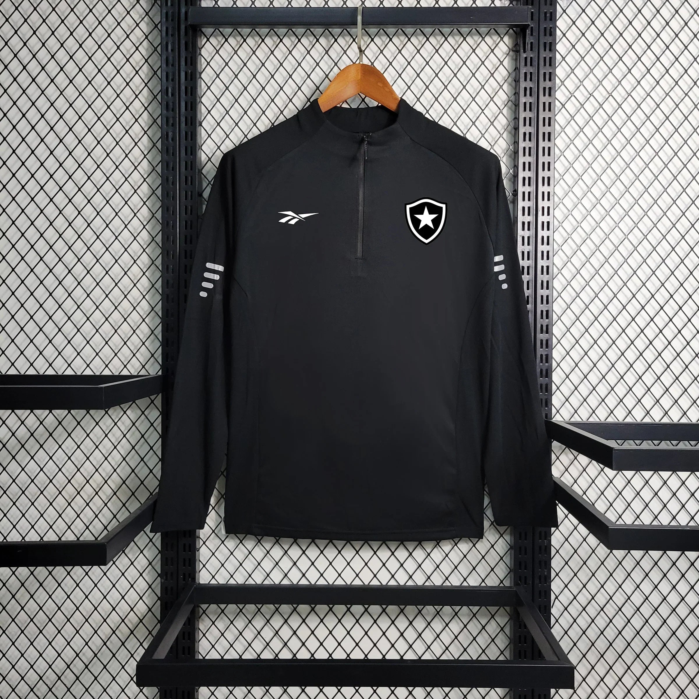 Botafogo Schwarze Windjacke 23/24