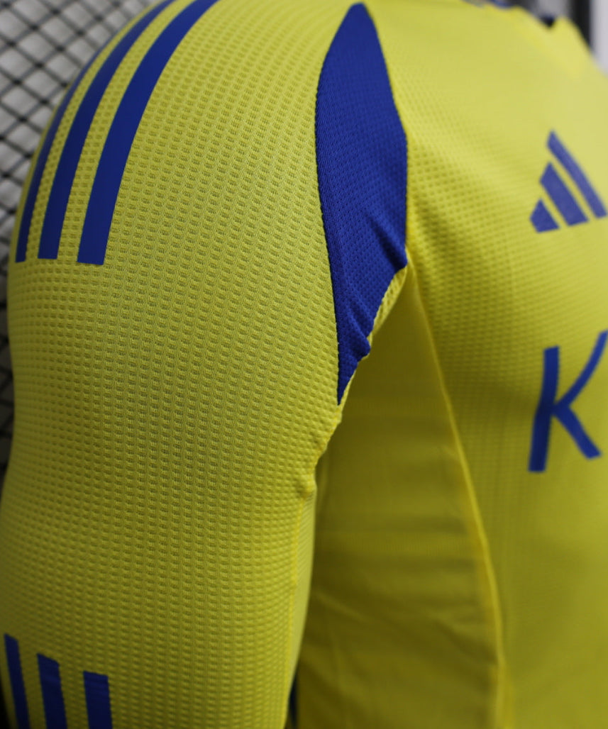 Al Nassr 2024-2025 Home Kit Long Sleeve