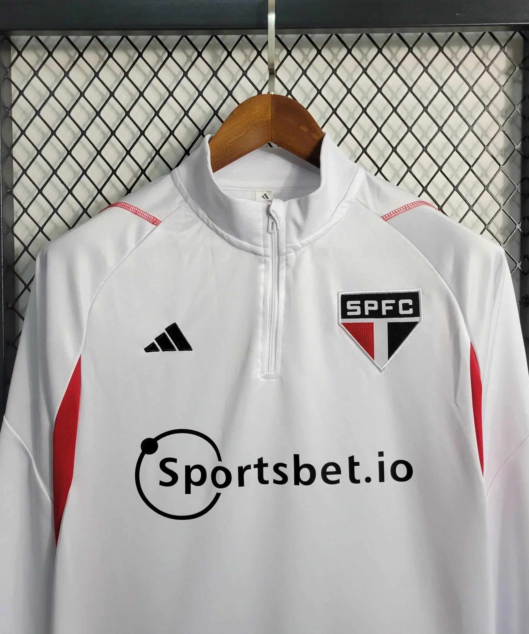 São Paulo Weiße Windjacke 23/24