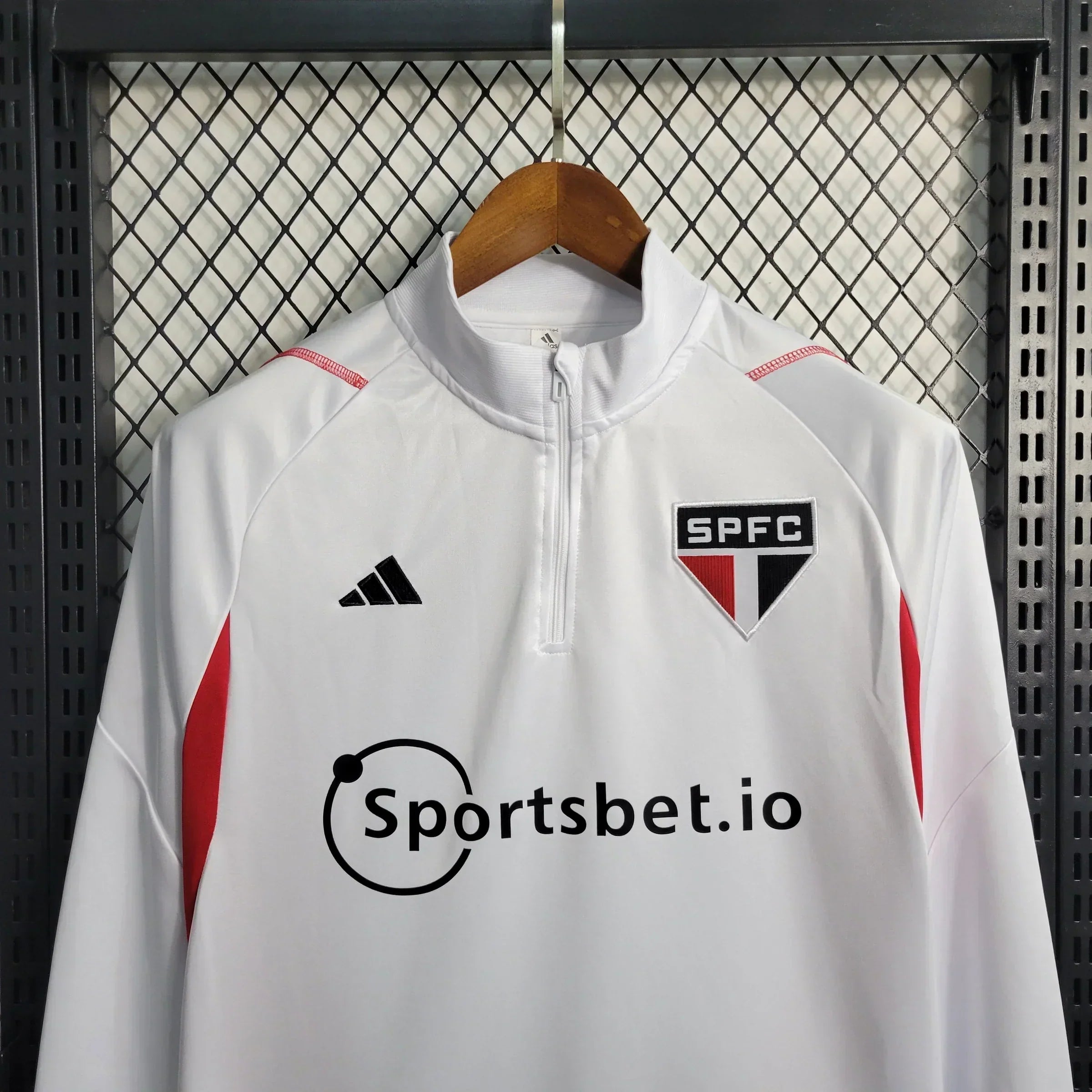São Paulo Weiße Windjacke 23/24