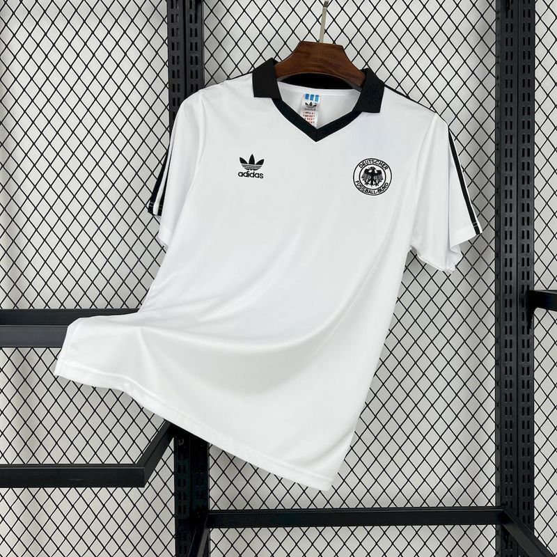 Deutschland 1980 Heim-Retro-Trikot