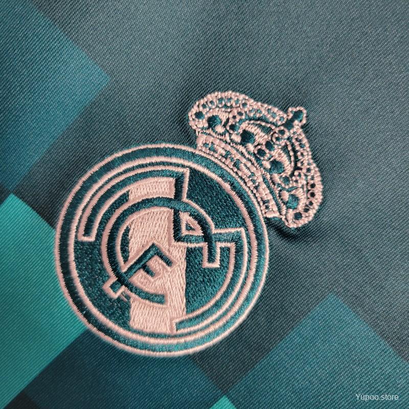 Real Madrid 2017-2018 Drittes Trikot Langarm