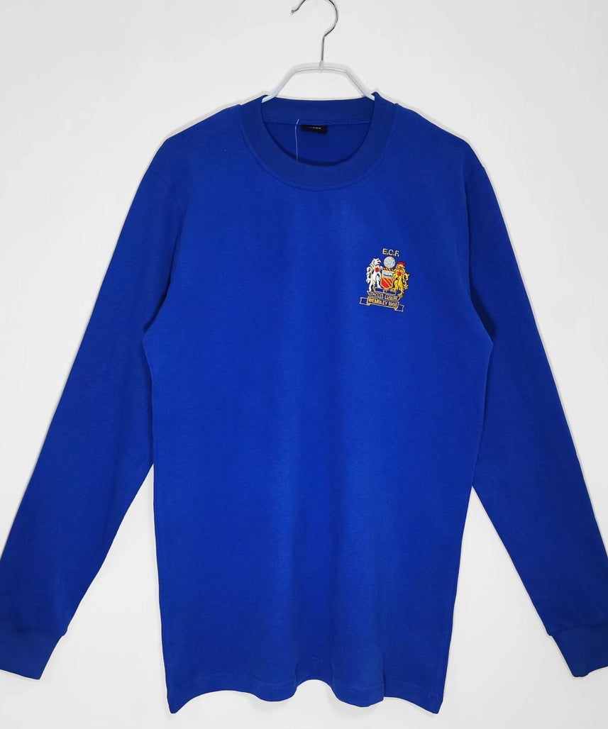 Chelsea 1970-1971 Heimtrikot mit langen Ärmeln