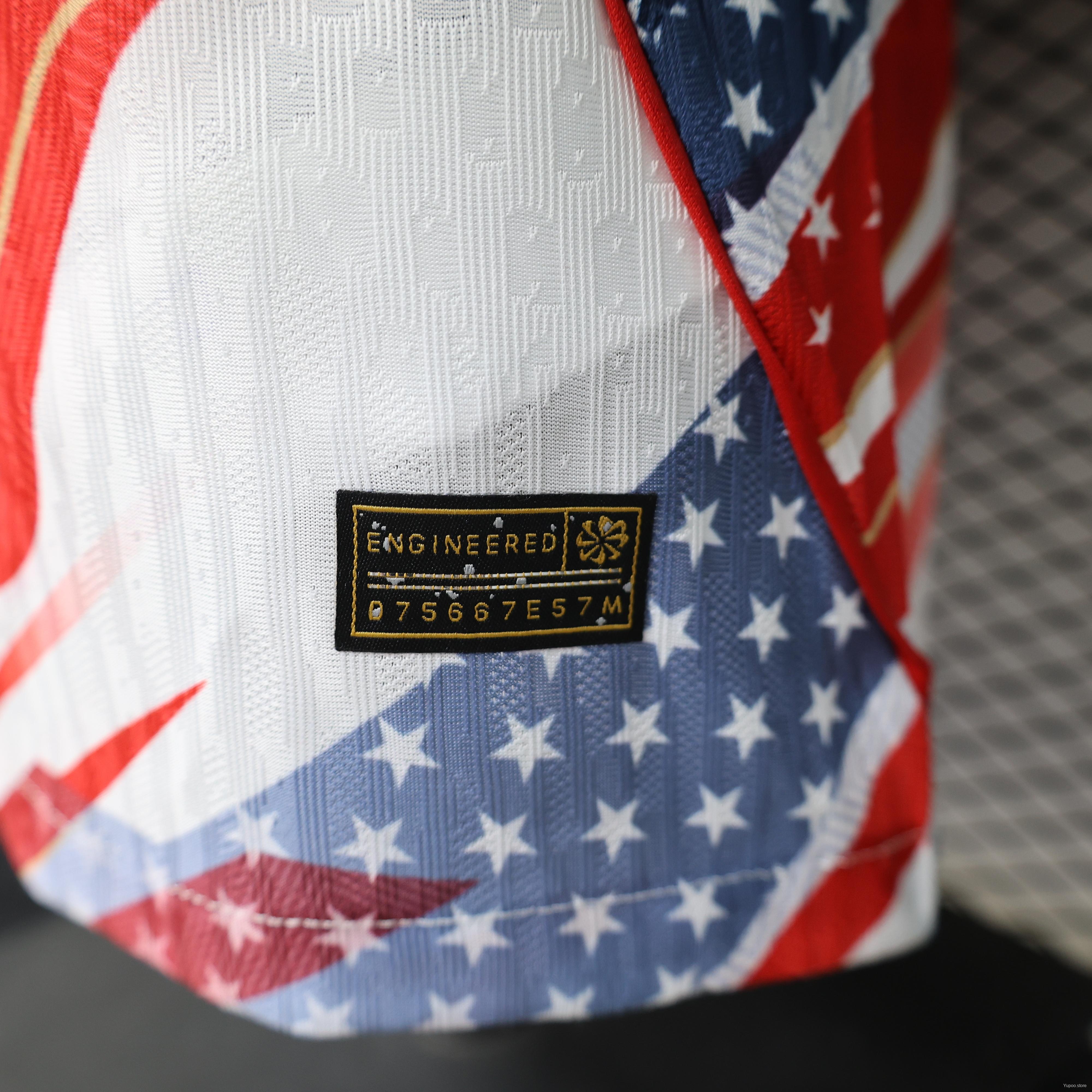USA 2026 Heim Sonderedition Trikot mit amerikanischer Flagge