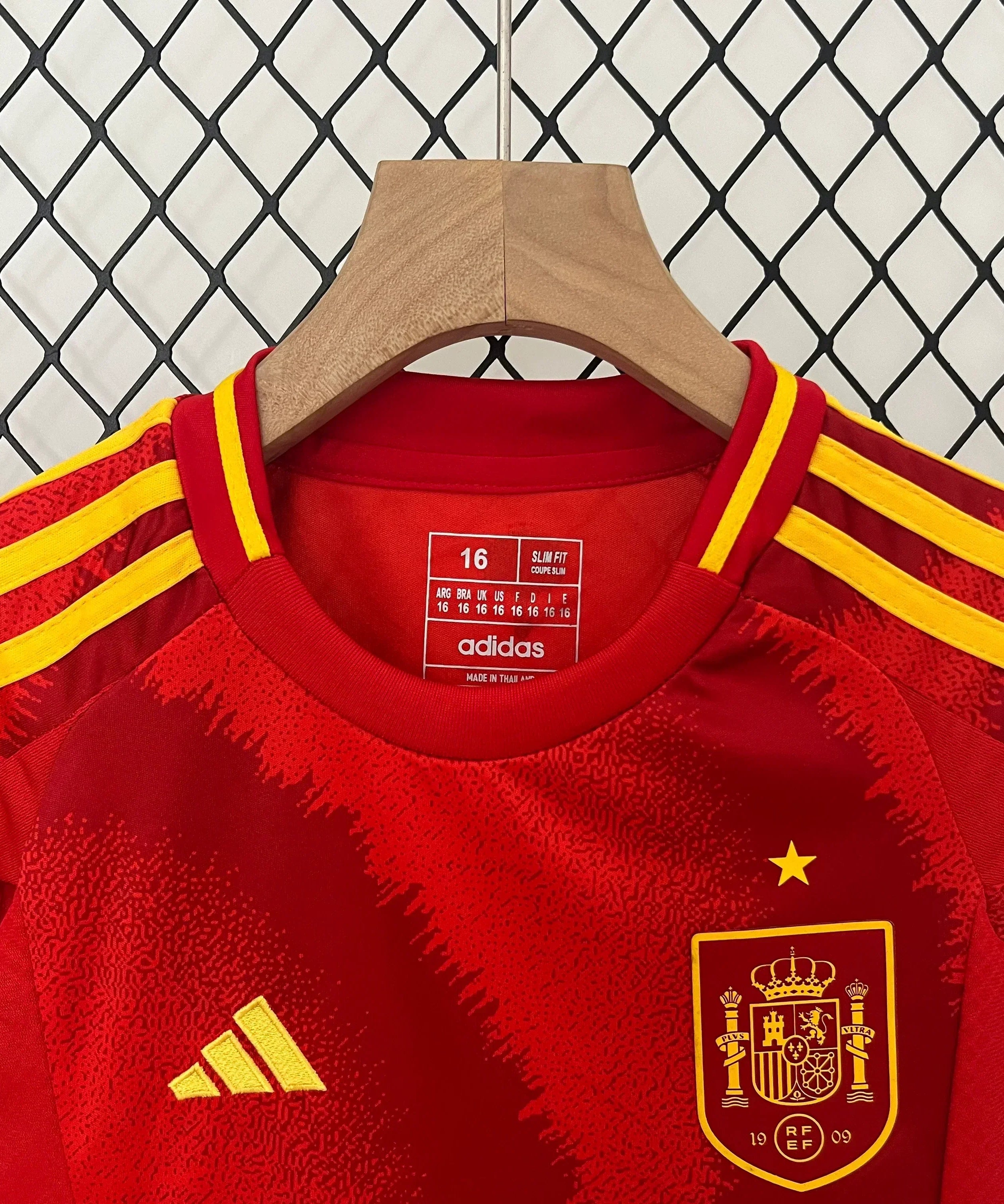 Spanien 2024 Heimtrikot Kinder