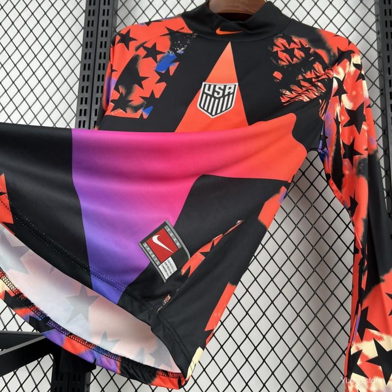 USA 2026 Hollywood Torwart Langarmtrikot