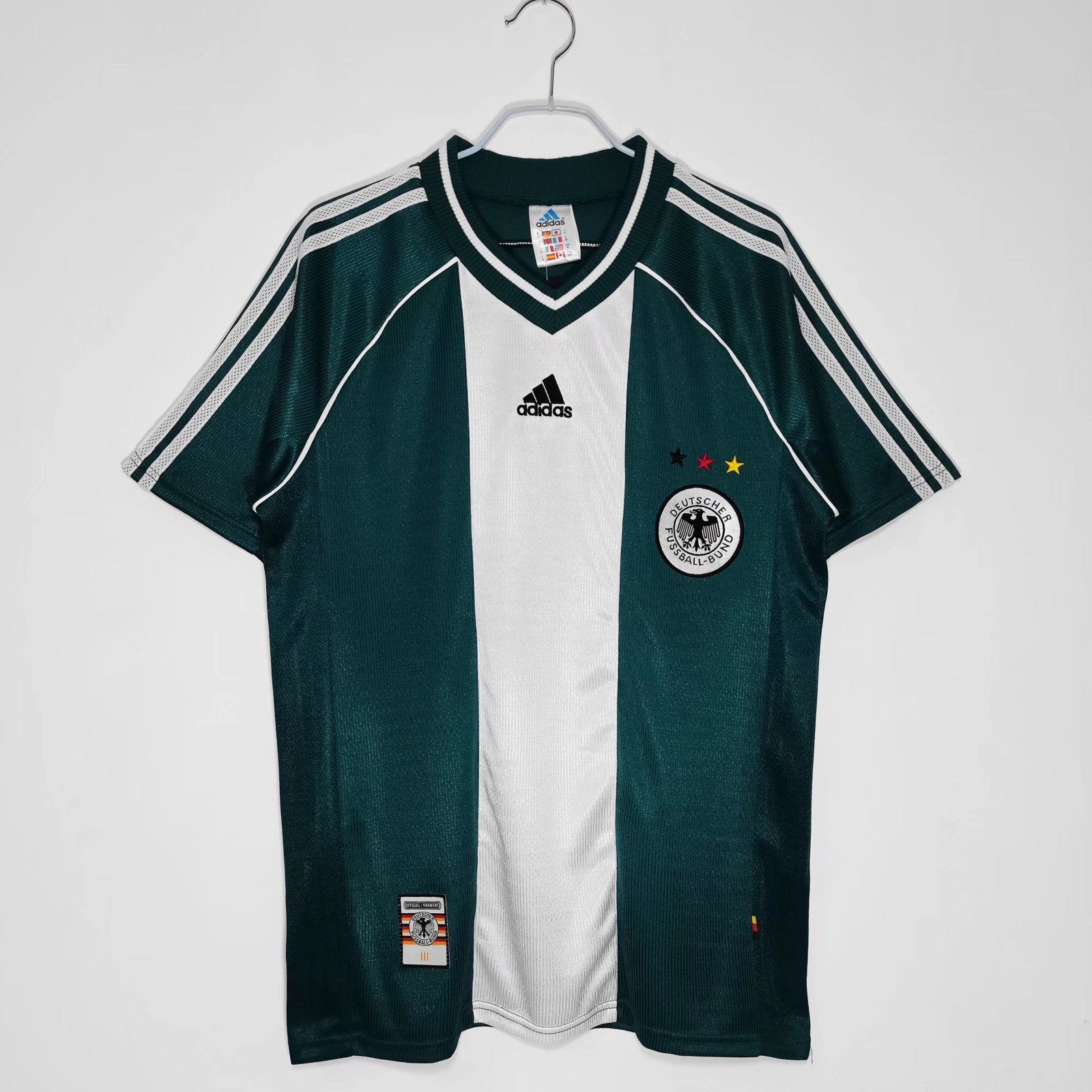 Uniforme Retro de Visitante Alemania 1998-1999