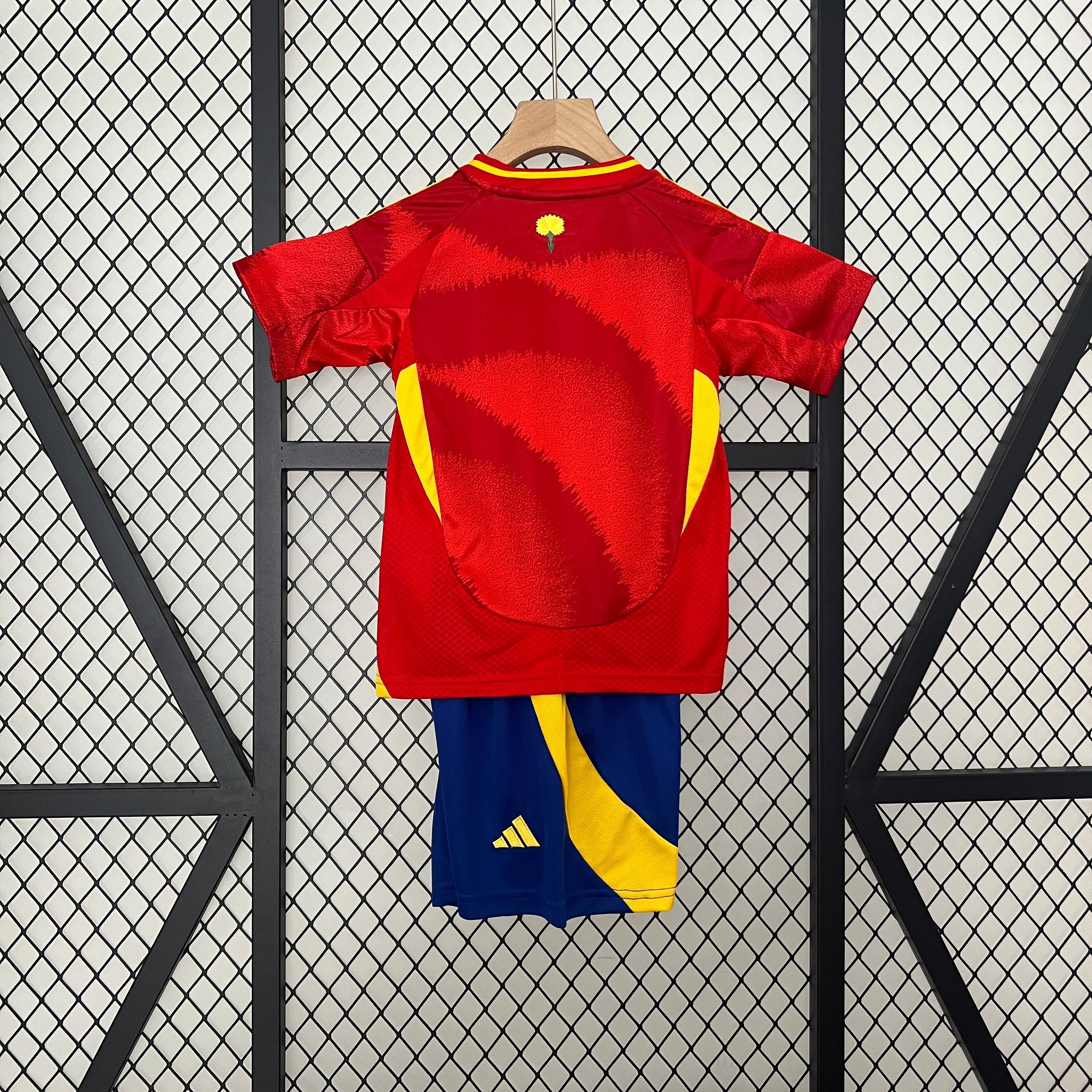 Spanien 2024 Heimtrikot Kinder