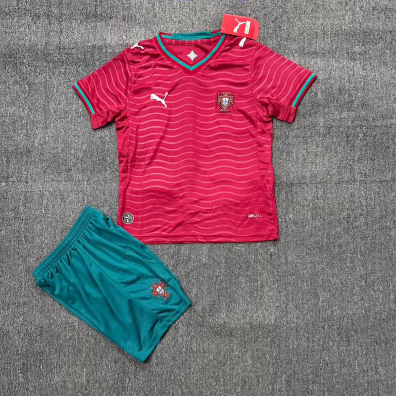 Kids Portugal 2026 World cup Home Kit