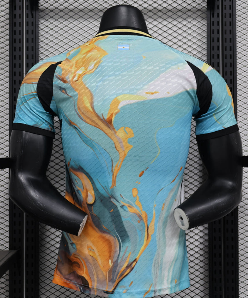 Argentinien „Goldene Gezeiten“ Spezialtrikot