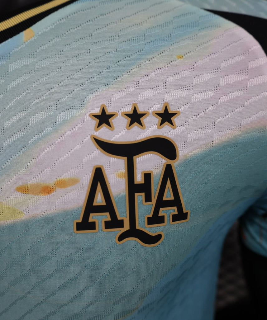 Argentinien „Goldene Gezeiten“ Spezialtrikot