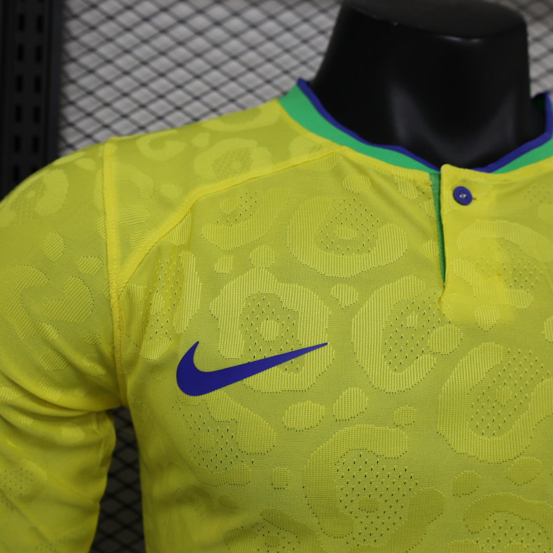 Brasil 2023-2024 Kit Local de Manga Larga