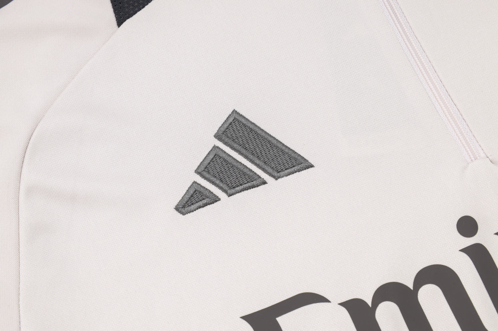 Real Madrid Grey and Beige Tracksuit