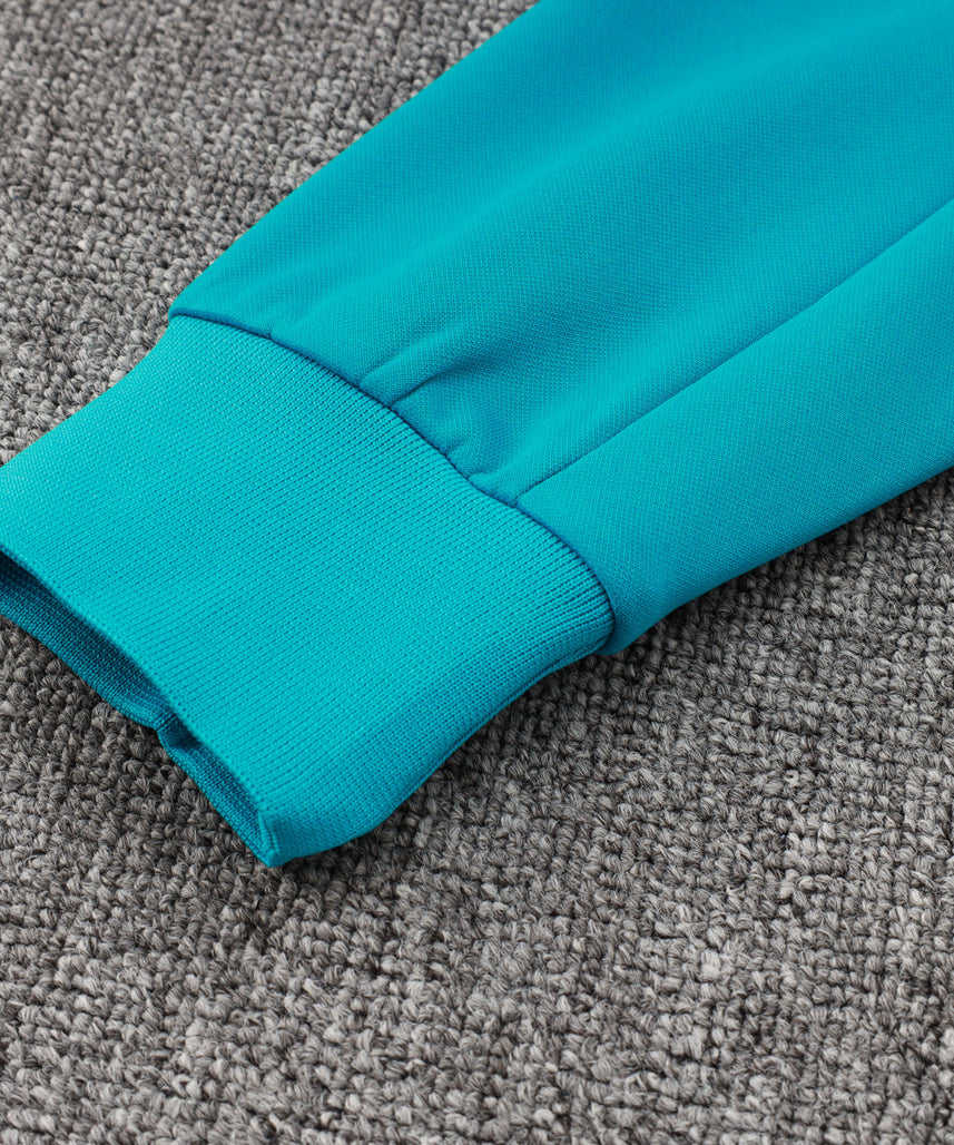 PSG Light Blue and Black Tracksuit
