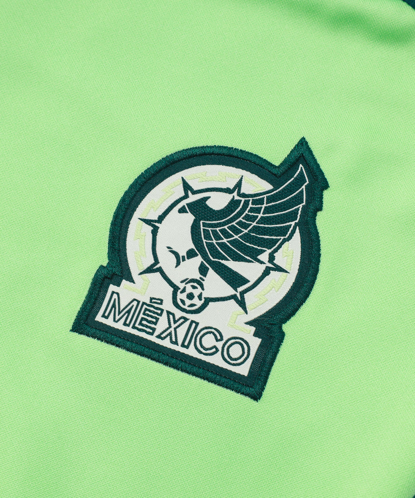 Mexiko Dunkelrot und Mintgrüner Trainingsanzug