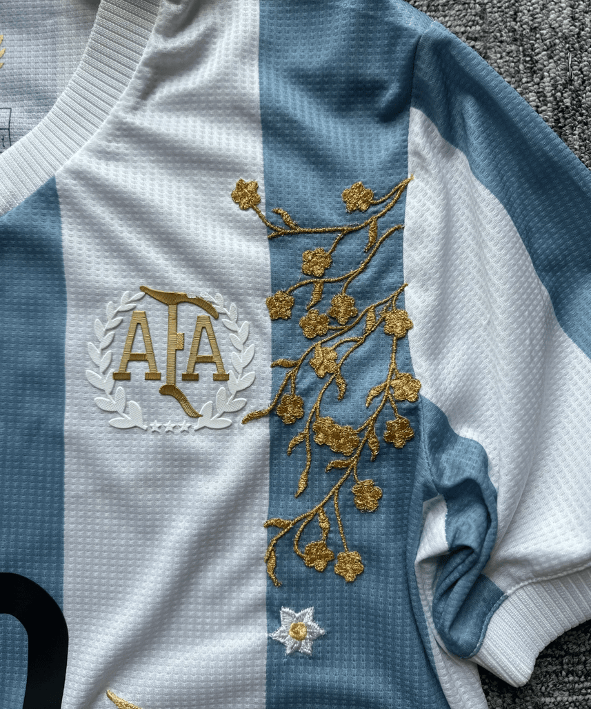 Camiseta Bordada Argentina