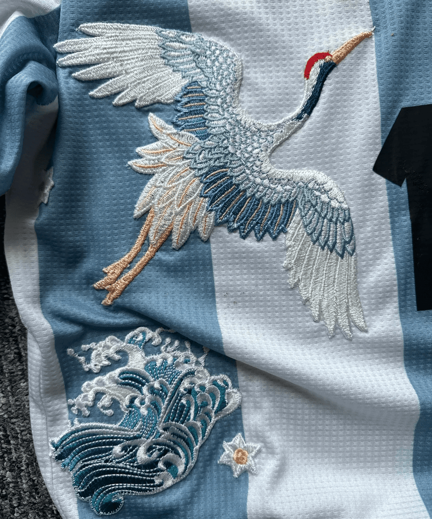 Camiseta Bordada Argentina
