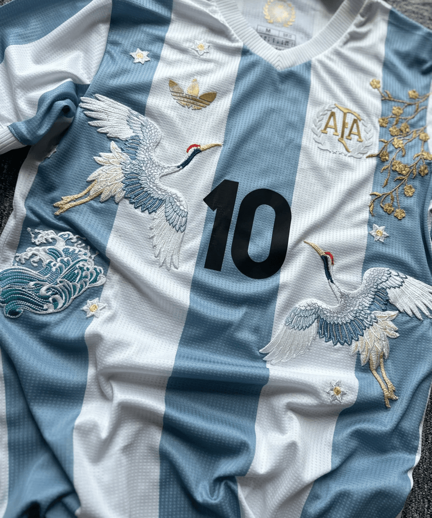 Camiseta Bordada Argentina