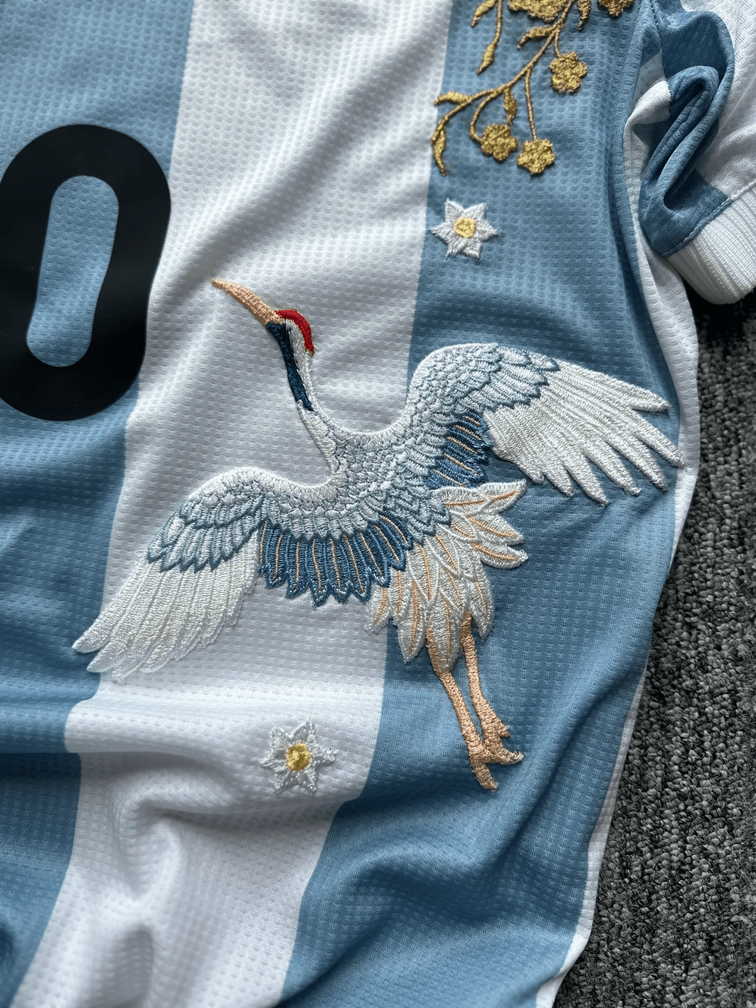 Camiseta Bordada Argentina