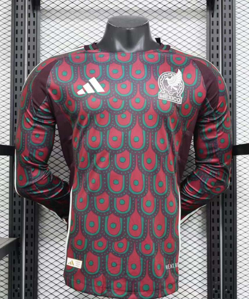 Mexiko 2024-2025 Heimtrikot Langarm