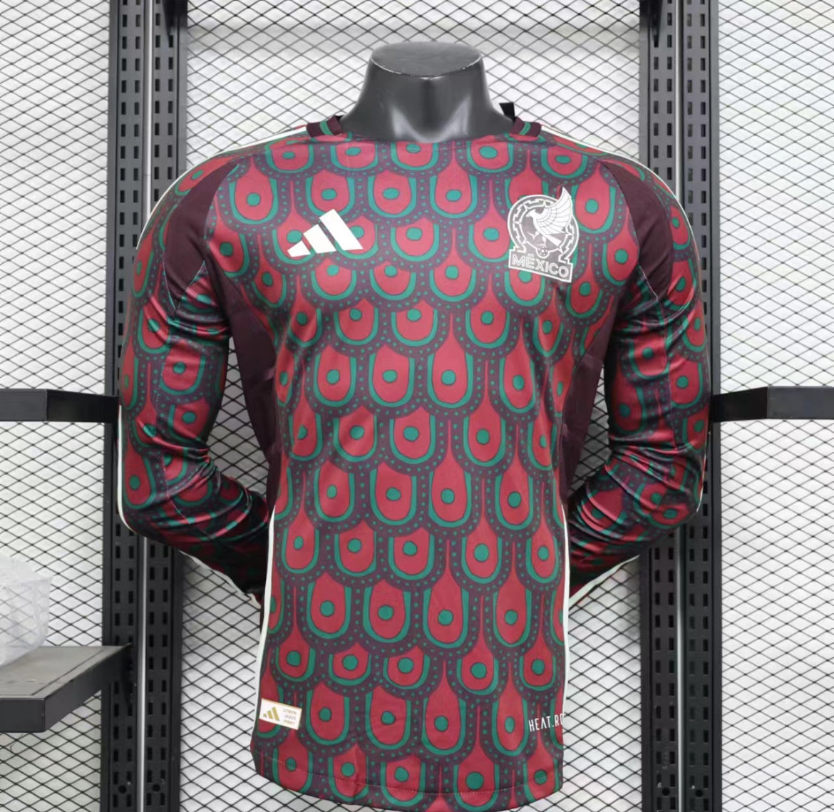 Mexiko 2024-2025 Heimtrikot Langarm