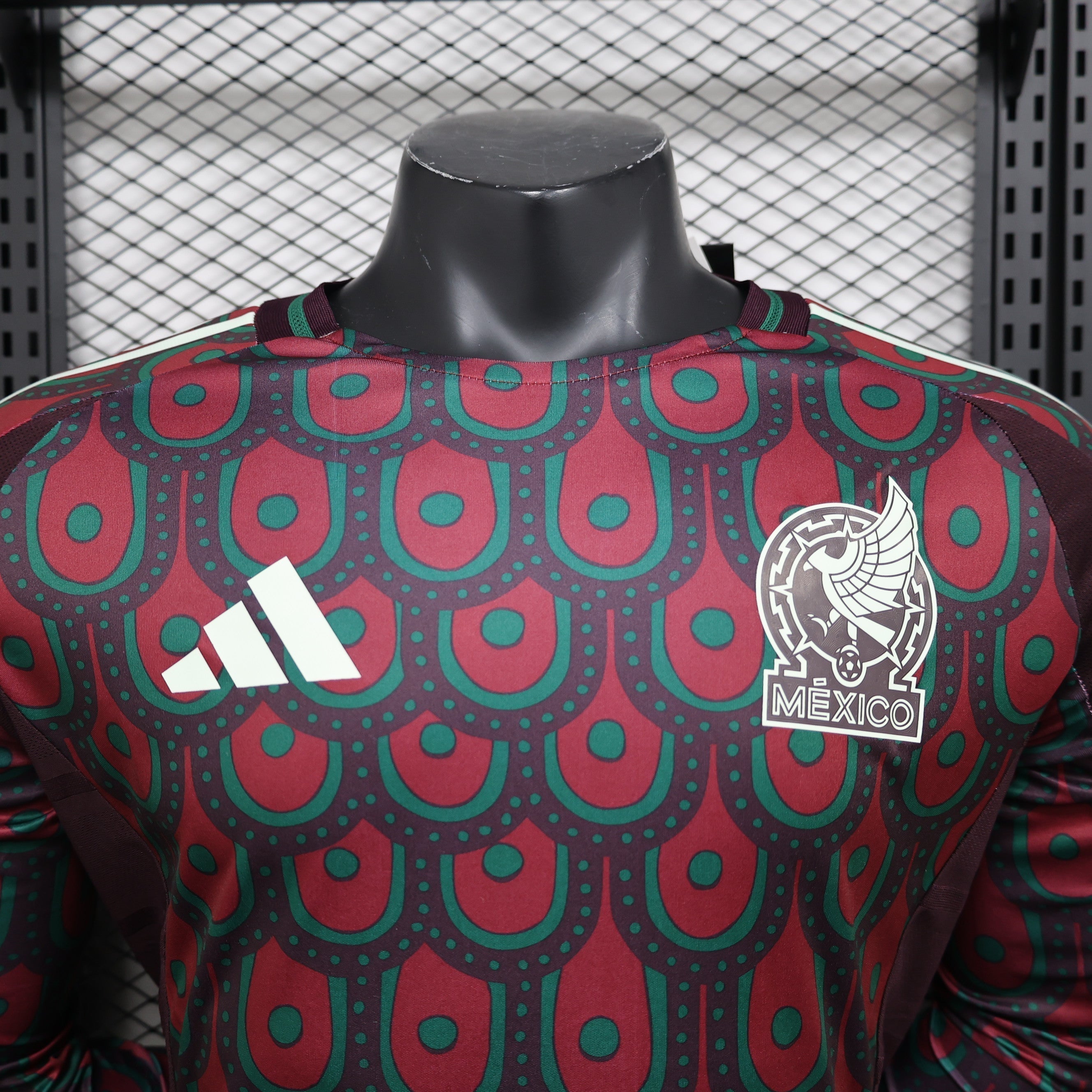Mexiko 2024-2025 Heimtrikot Langarm