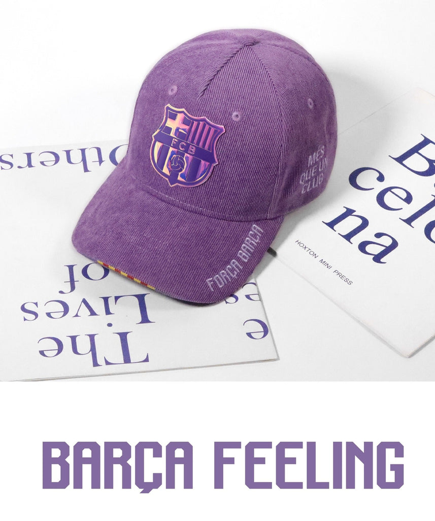 Gorra Morada FC Barcelona