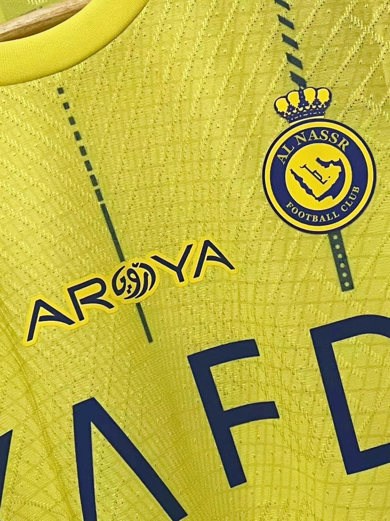 Ronaldo Al Nassr 23-24 Signiertes Trikot
