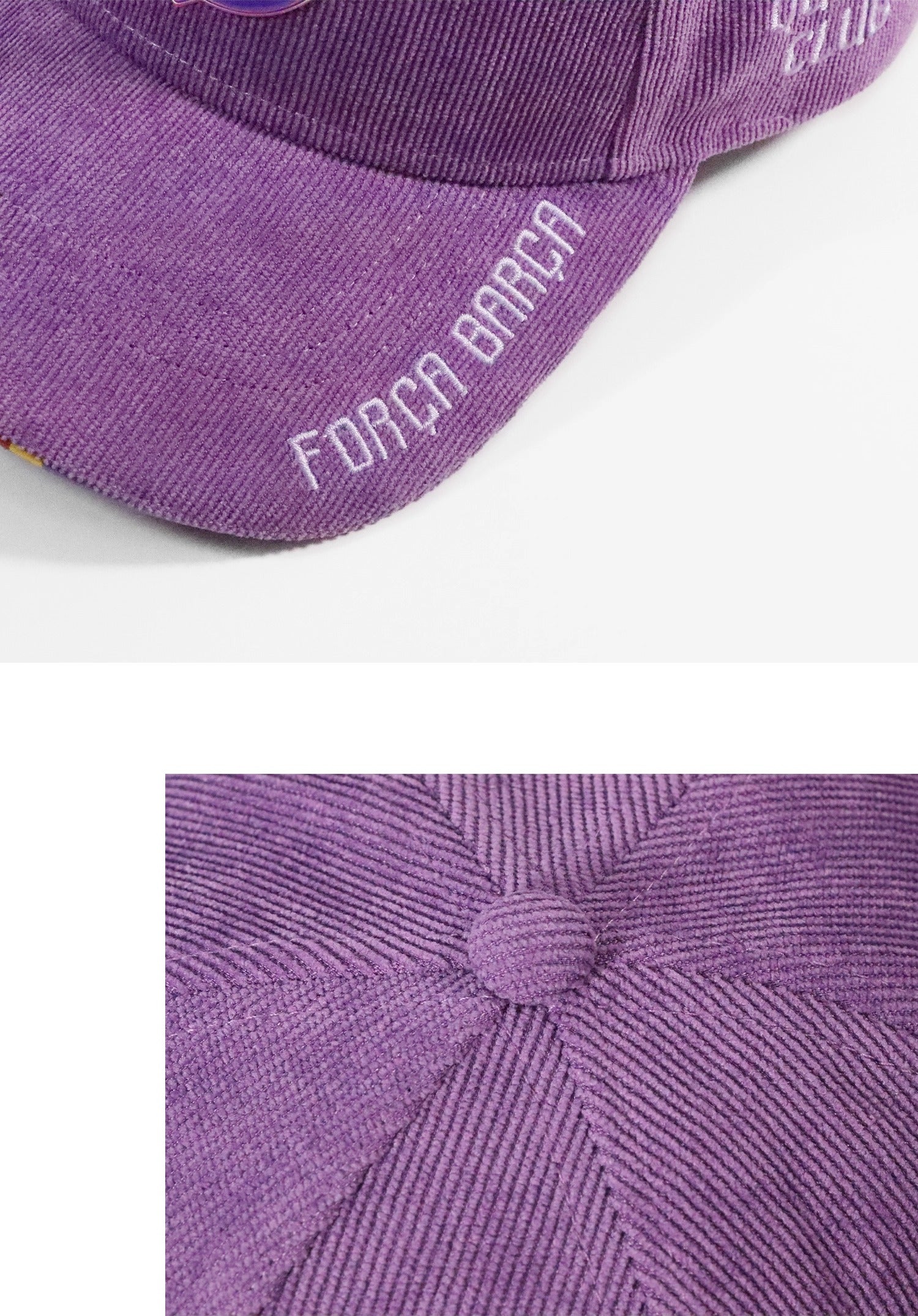 Gorra Morada FC Barcelona