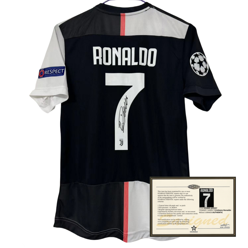 Camiseta Firmada Ronaldo Juventus 19-20