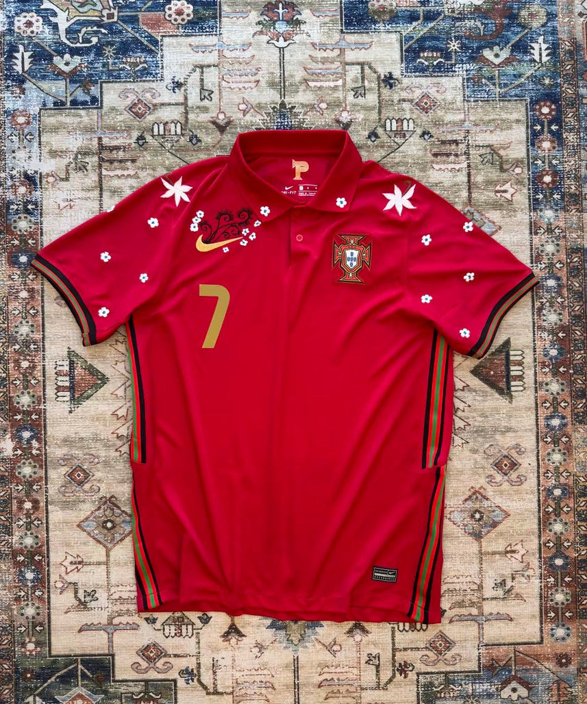 Portugal Besticktes Trikot