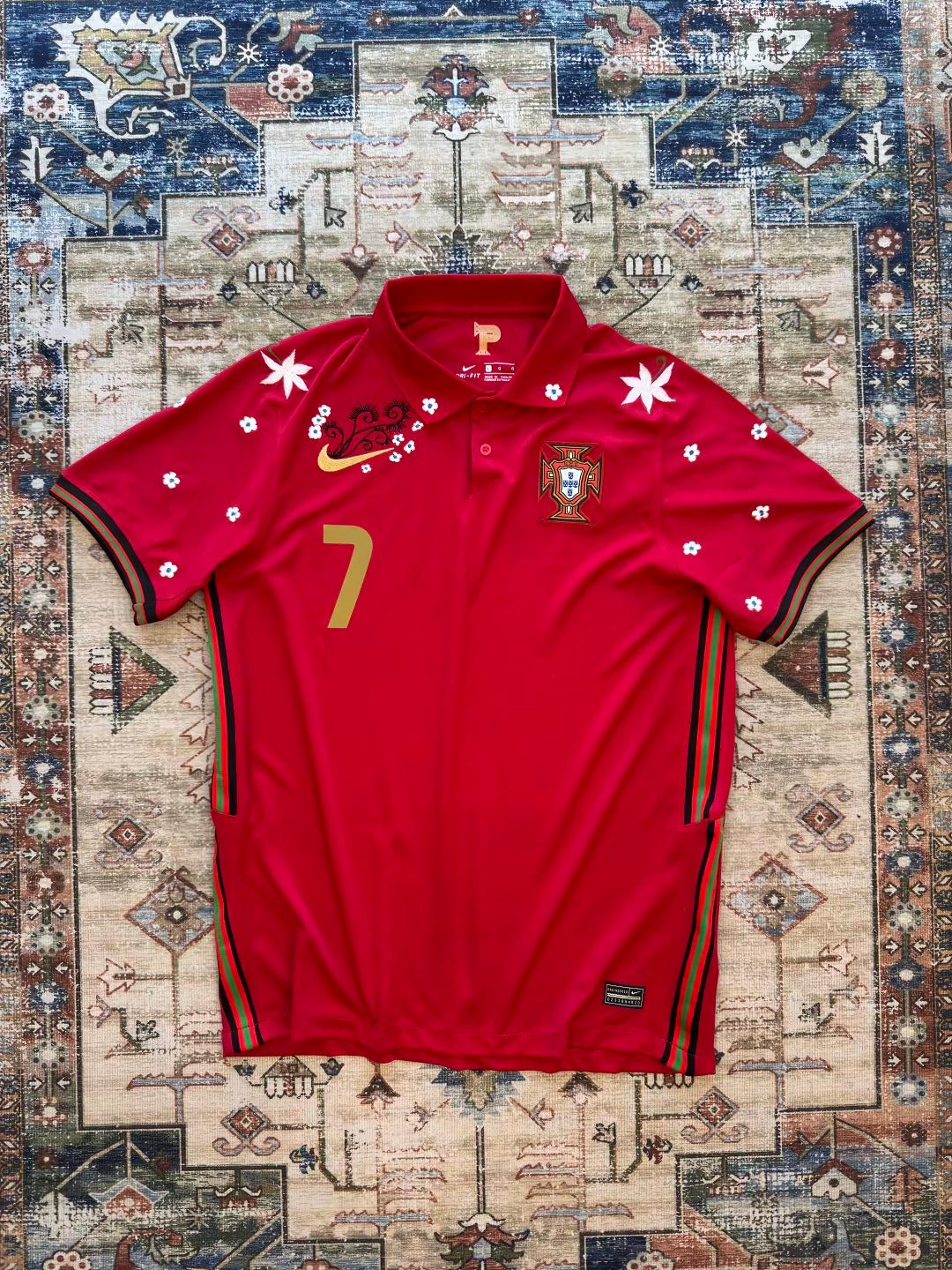 Portugal Besticktes Trikot
