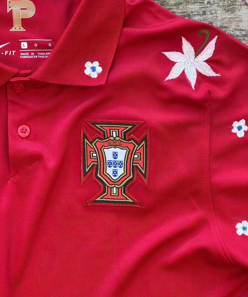 Portugal Besticktes Trikot