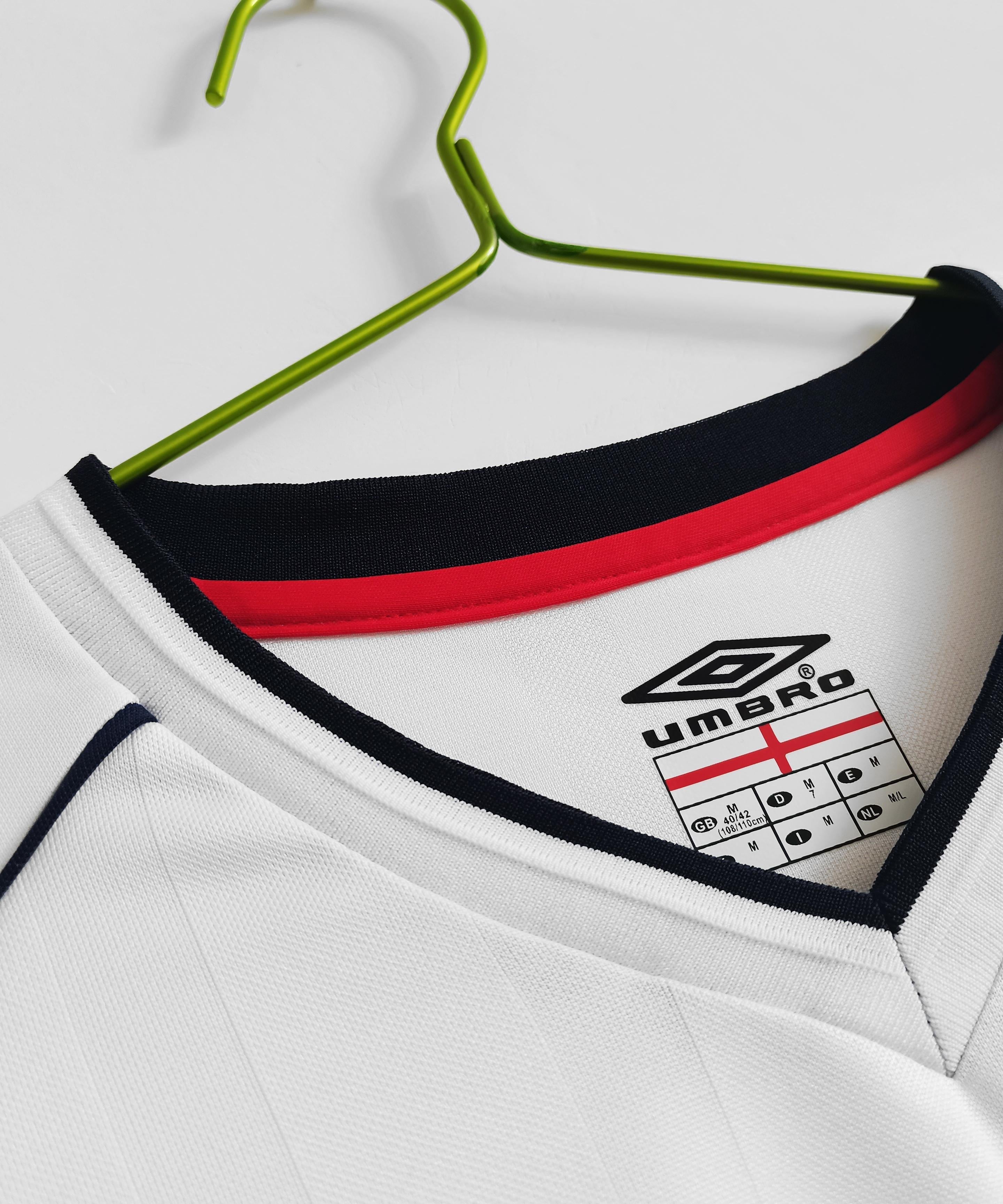 England 2006-2007 Long Sleeve Home Kit