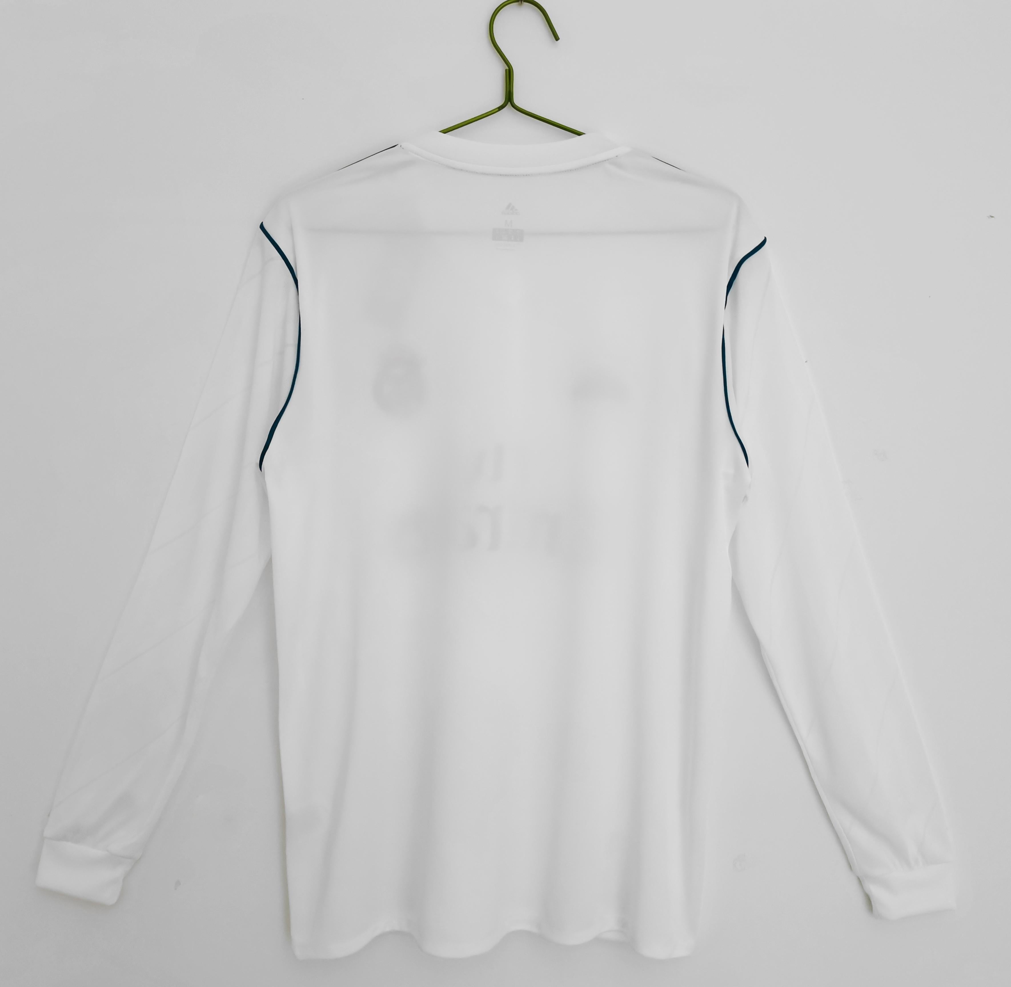 Real Madrid 2017-2018 Kit Local de Manga Larga