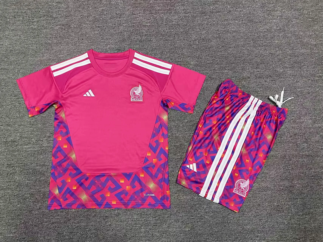 Kids Mexico 2026 World cup Goalkeeper kit
