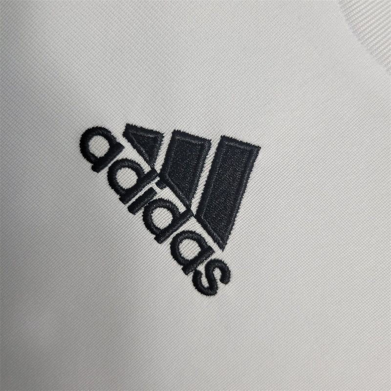 Real Madrid 2009-10 Home Retro Long Sleeve